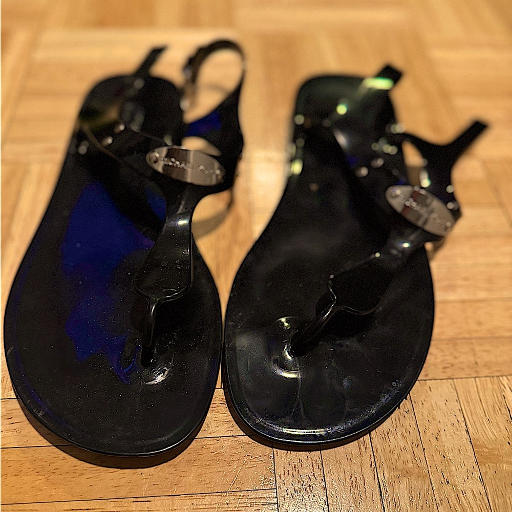 Michael Kors Jelly Sandals, Black